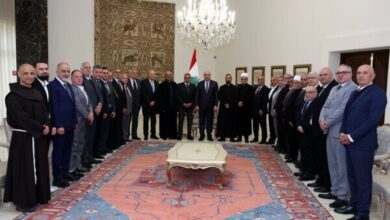 الرئيس عون: ما اقوم به لمصلحة جميع اللبنانيين ومسار المفاوضات هو الوحيد الذي بقي بعد نفاذ الحلول الأخرى